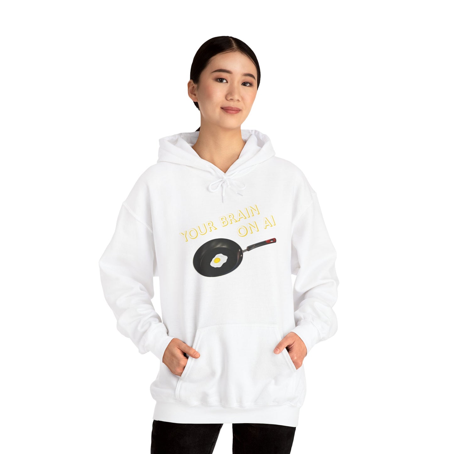 Your Brain on AI Hoodie