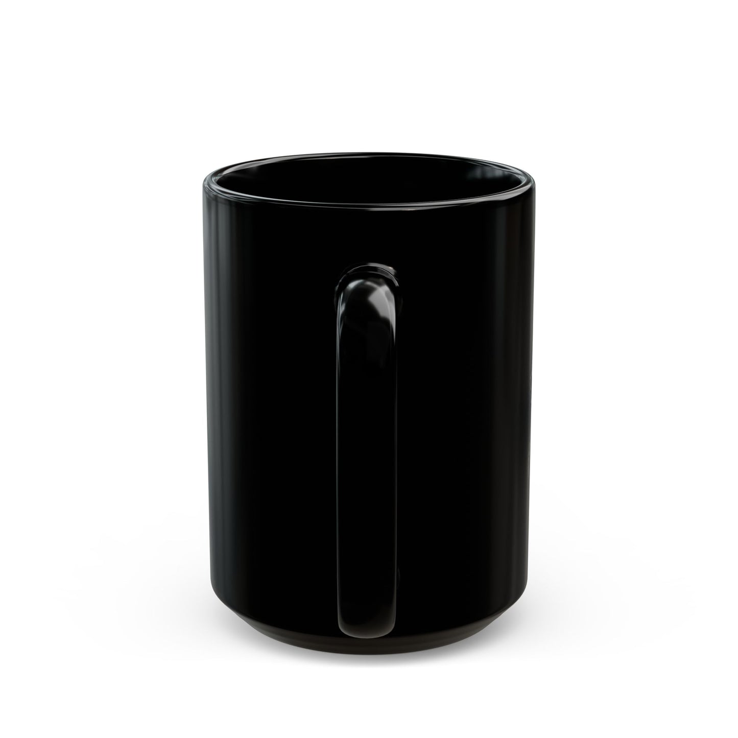 Not the AI! Black Mug (15oz)
