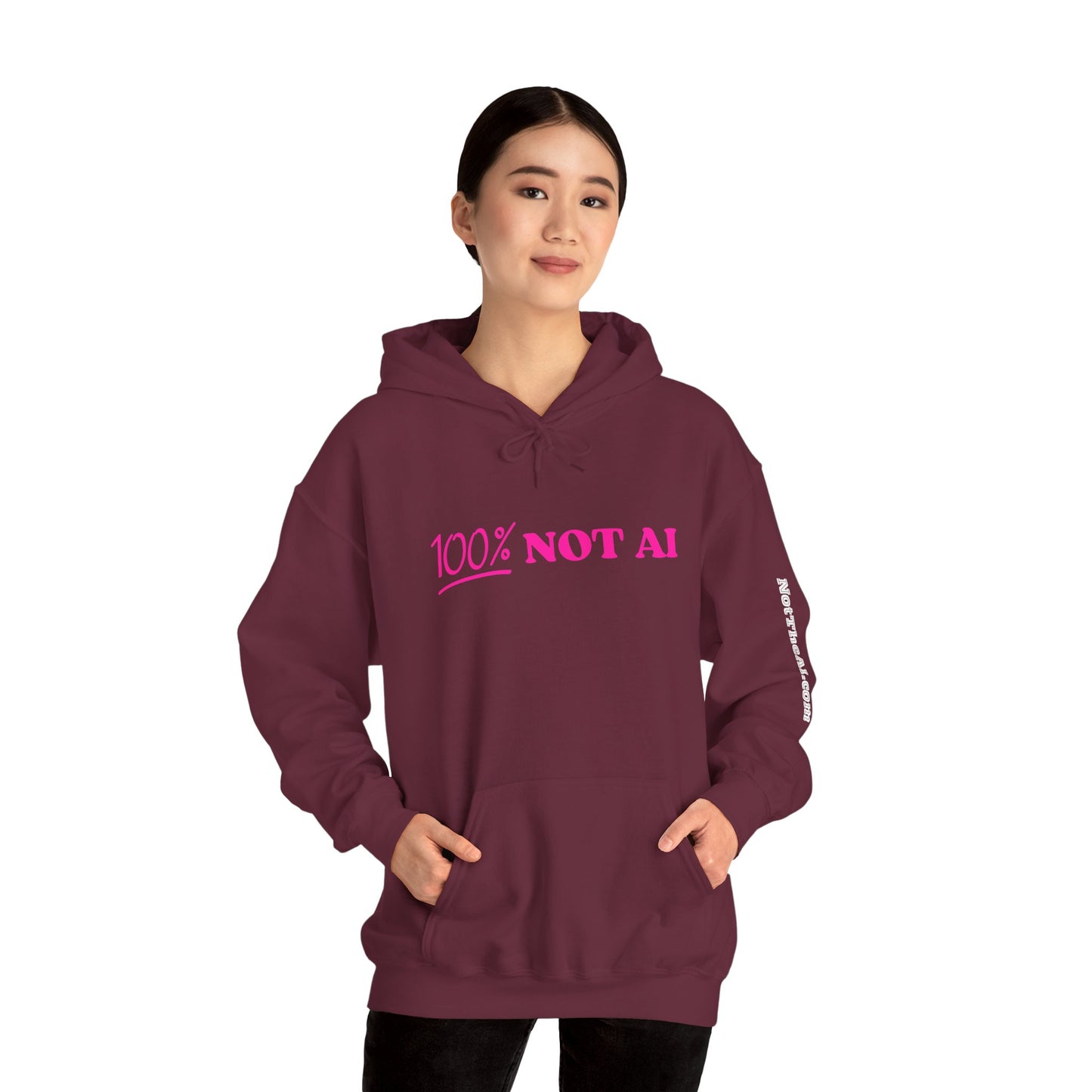 100% Not AI Hoodie