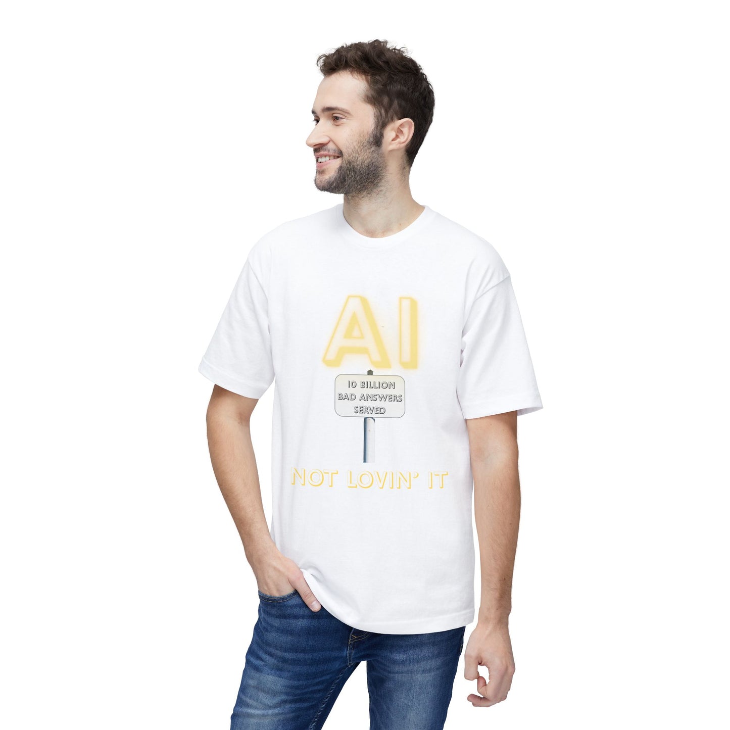 Not Lovin' AI Short Sleeve T-Shirt (Made in US)