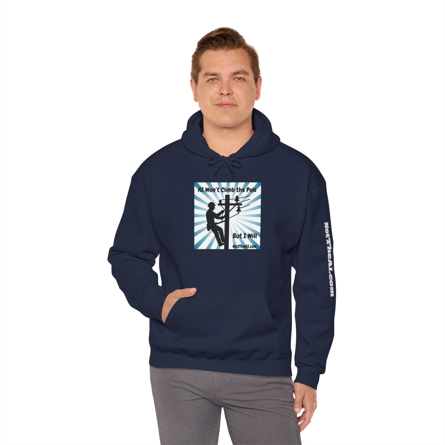 Not AI Lineman Hoodie