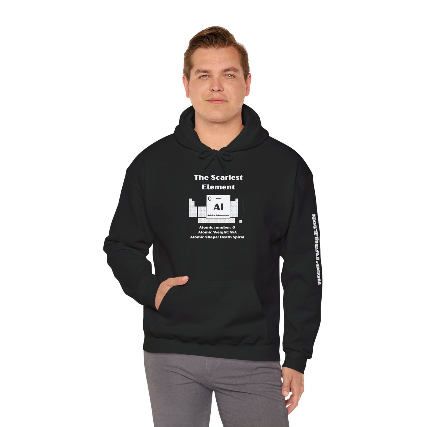 Scariest Element (White Text) Hoodie