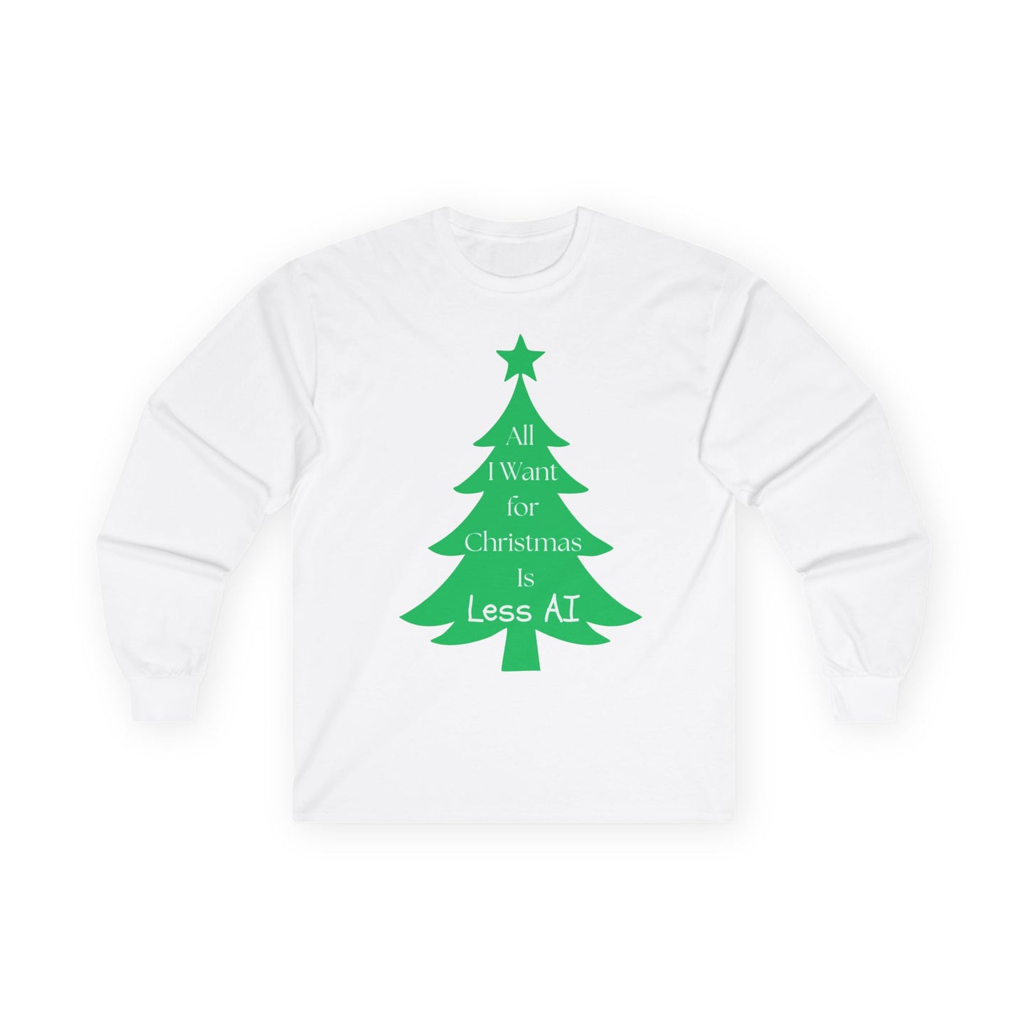 Less AI - Tree Long Sleeve T-Shirt
