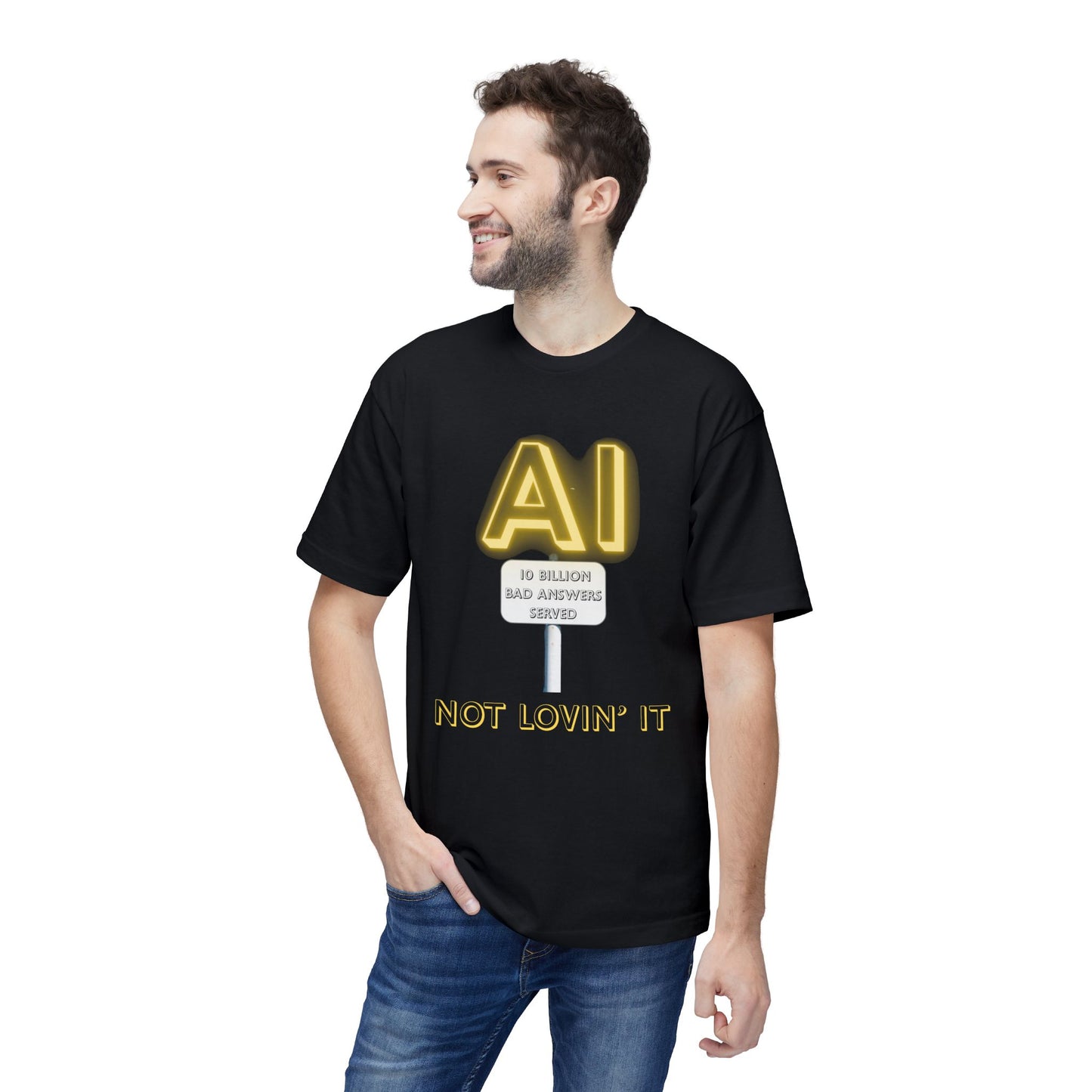 Not Lovin' AI Short Sleeve T-Shirt (Made in US)