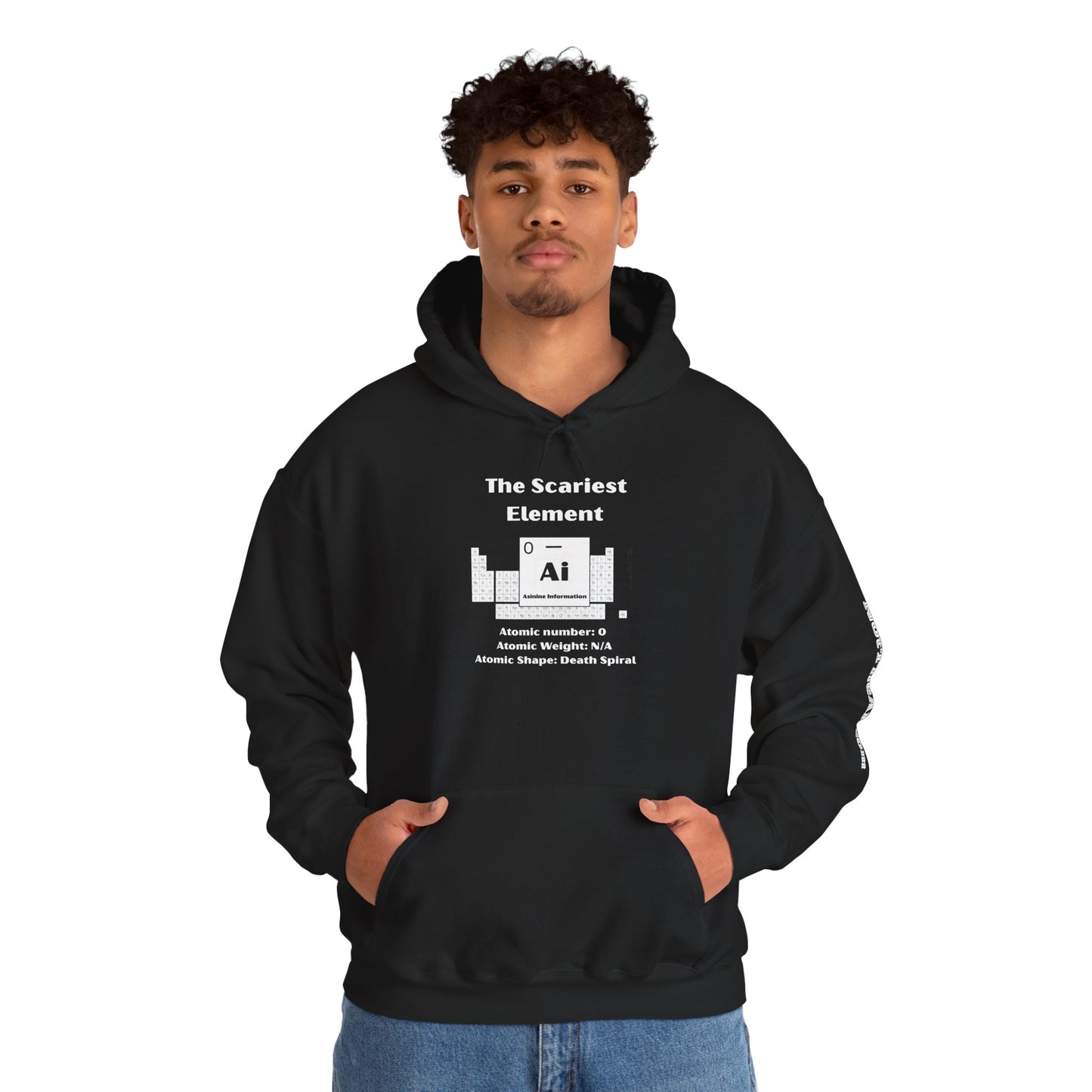 Scariest Element (White Text) Hoodie