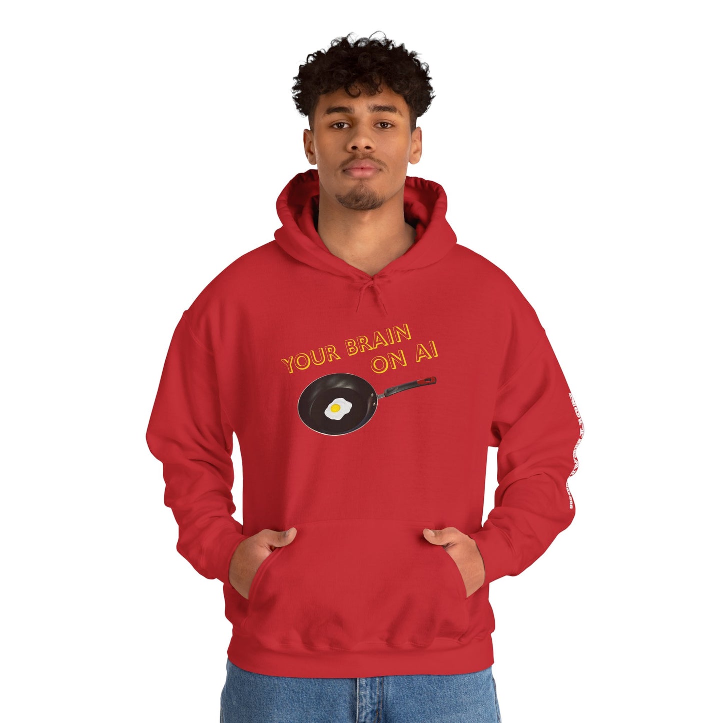 Your Brain on AI Hoodie