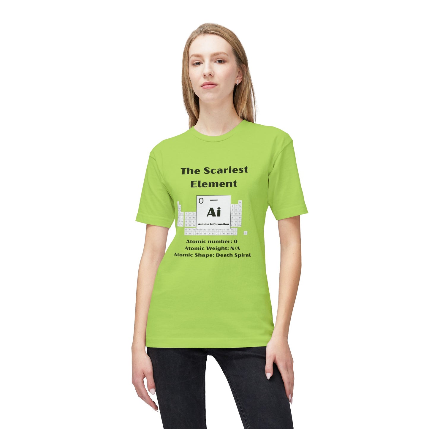 Scariest Element Short Sleeve T-Shirt, Made in US