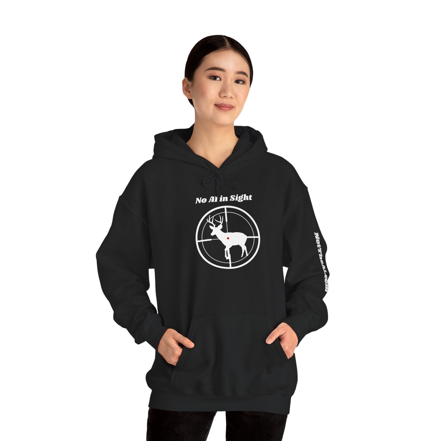 No AI Deer Hoodie