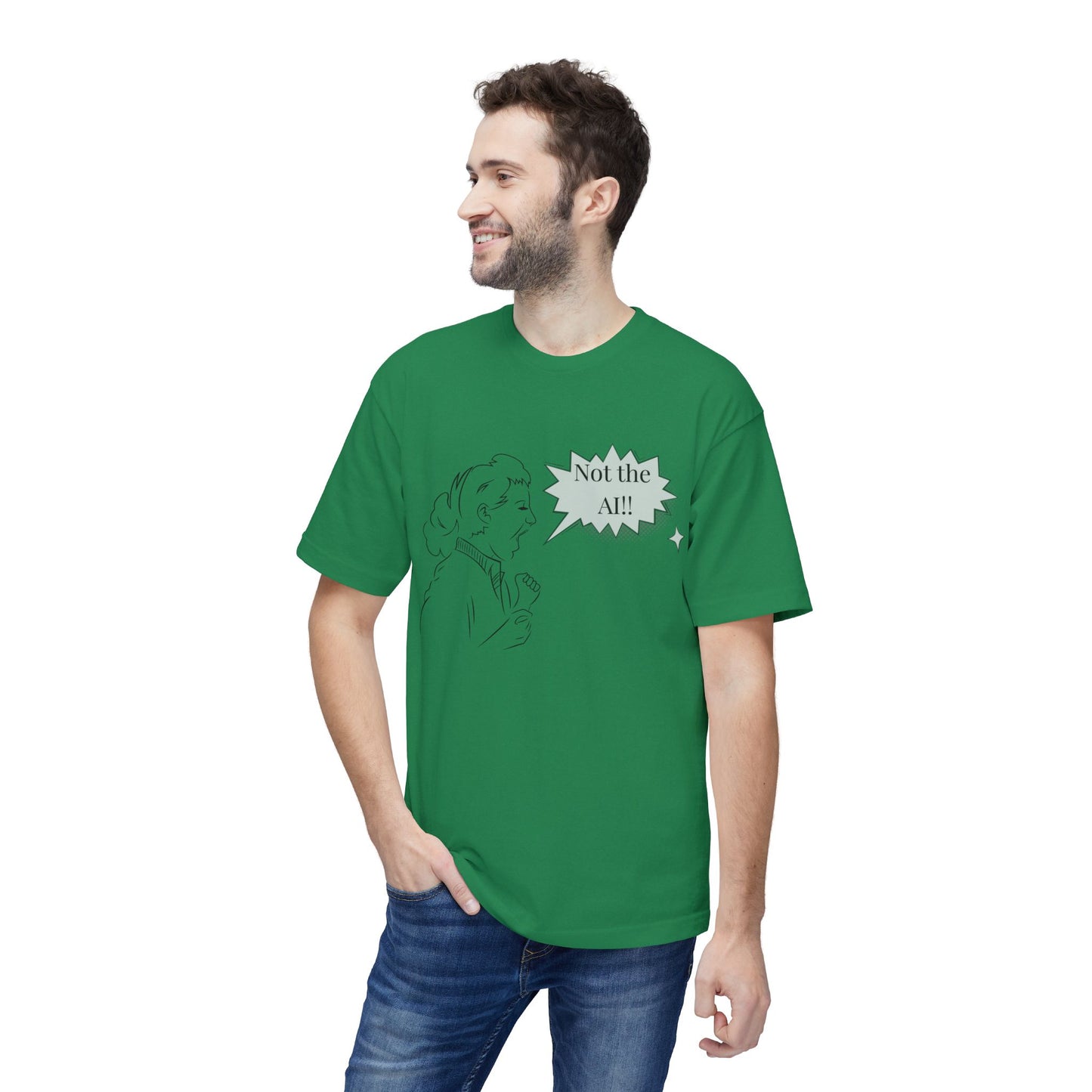 Not the AI! Short Sleeve T-Shirt (Made in US)