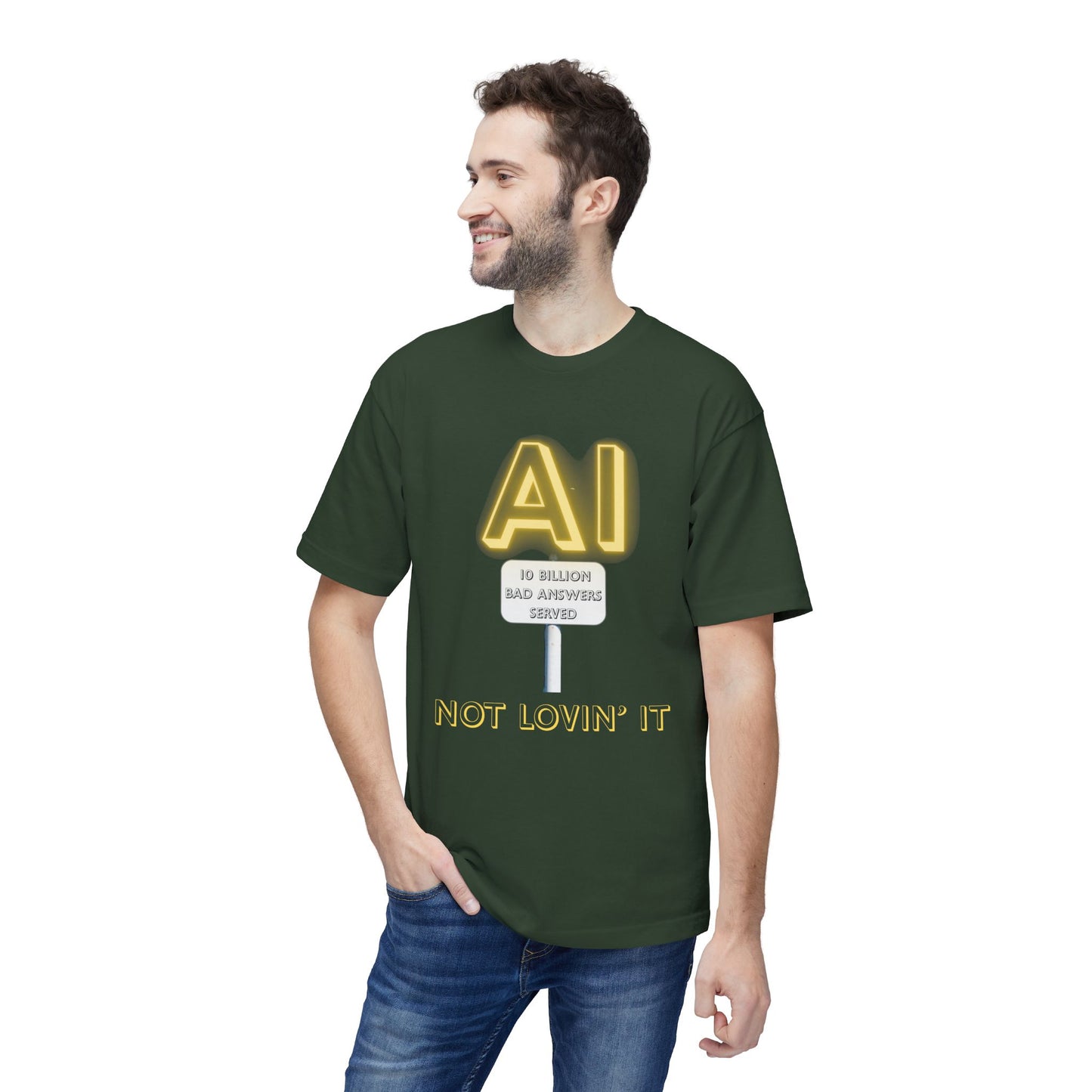 Not Lovin' AI Short Sleeve T-Shirt (Made in US)