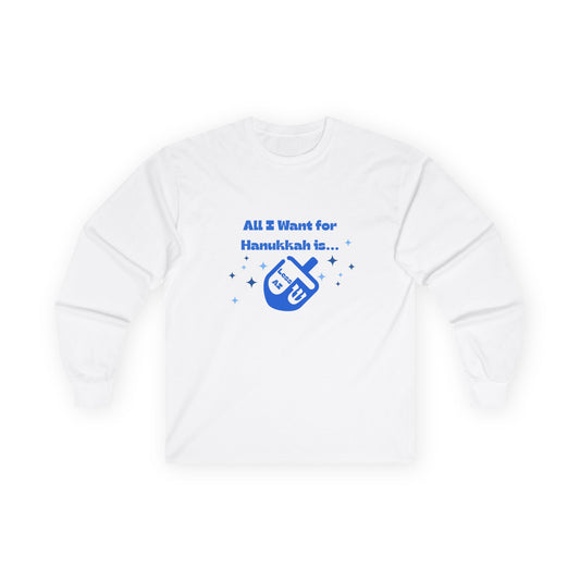 Less AI Dreidel Long Sleeve T-Shirt