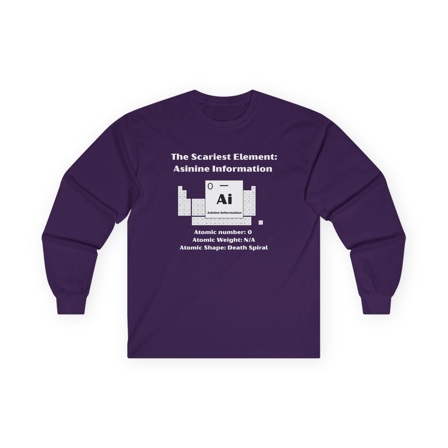 Scariest Element Long Sleeve T-Shirt