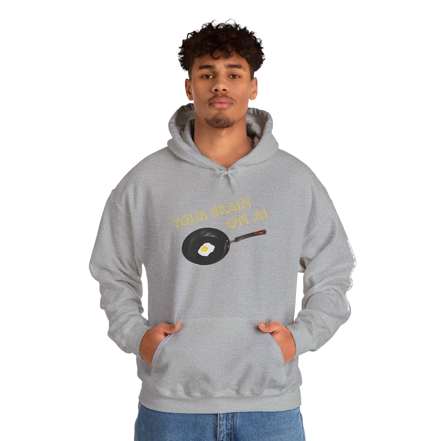 Your Brain on AI Hoodie