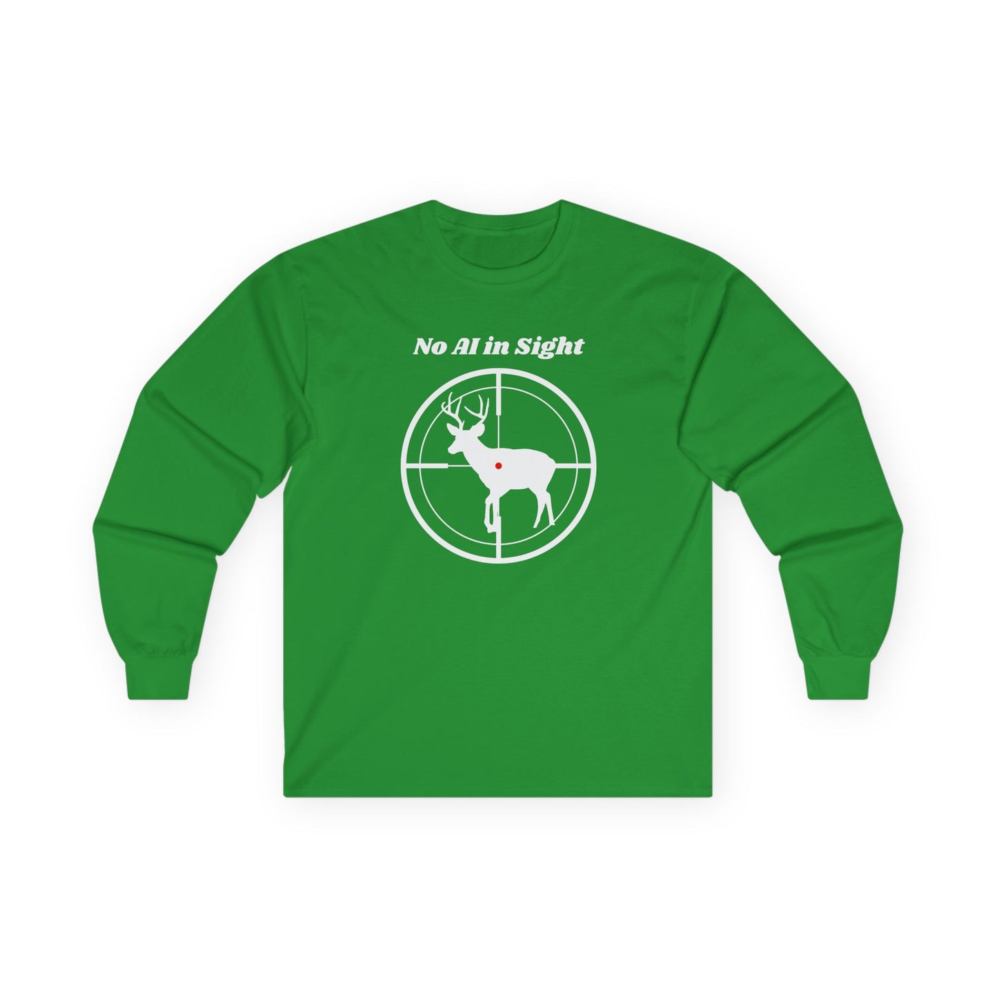No AI Deer Long Sleeve T-Shirt